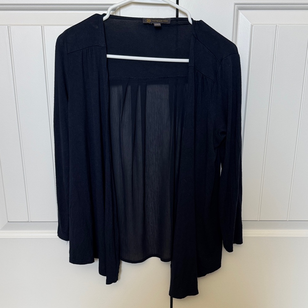 Outback Red Navy Blue Crewneck Top